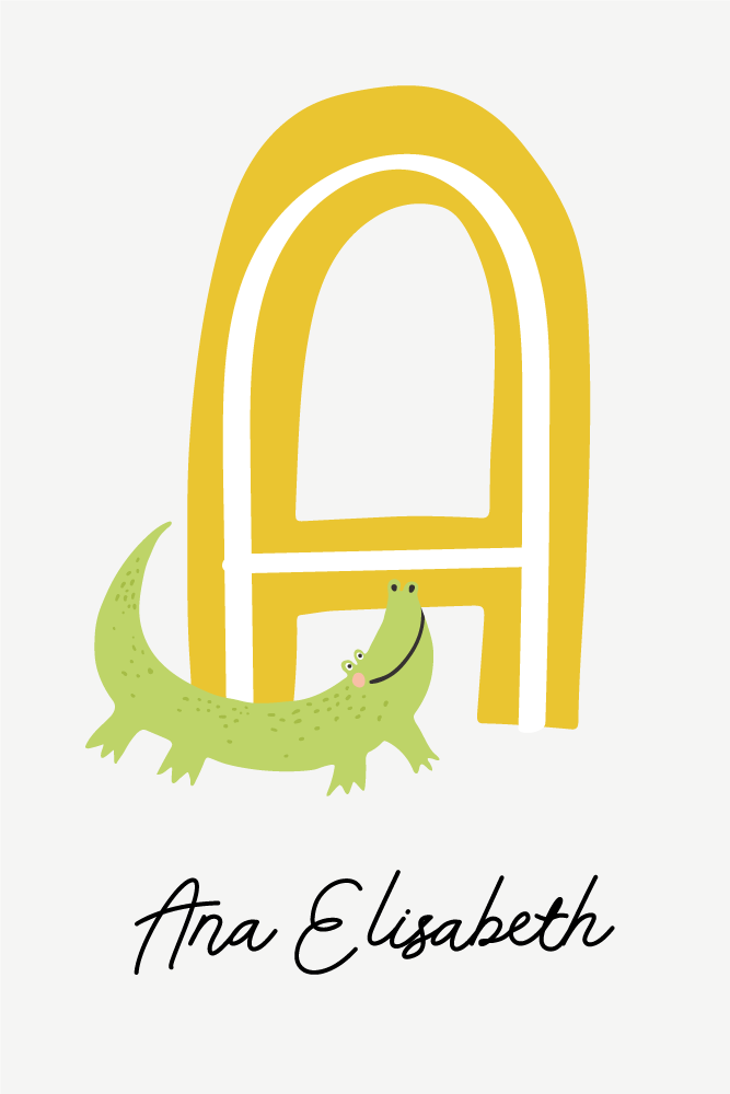 Poster tinejdžerska soba krokodil prijatelj - TenStickers