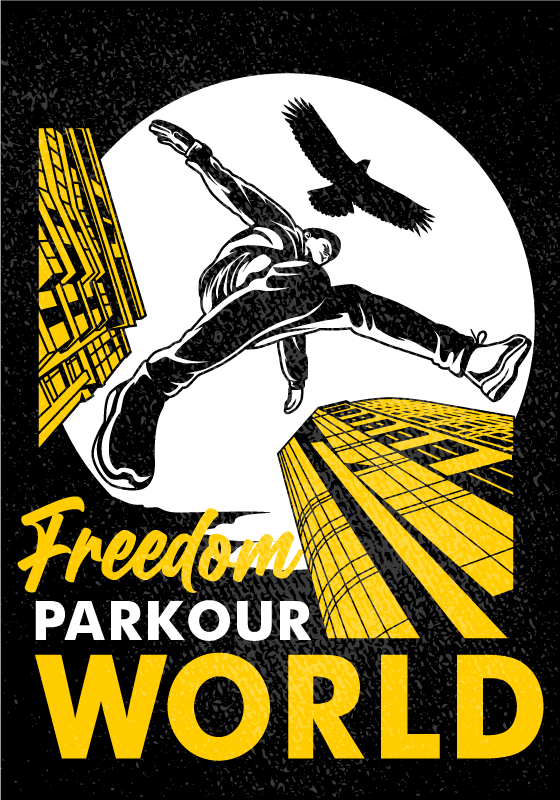Poster sport parkour svijet - TenStickers