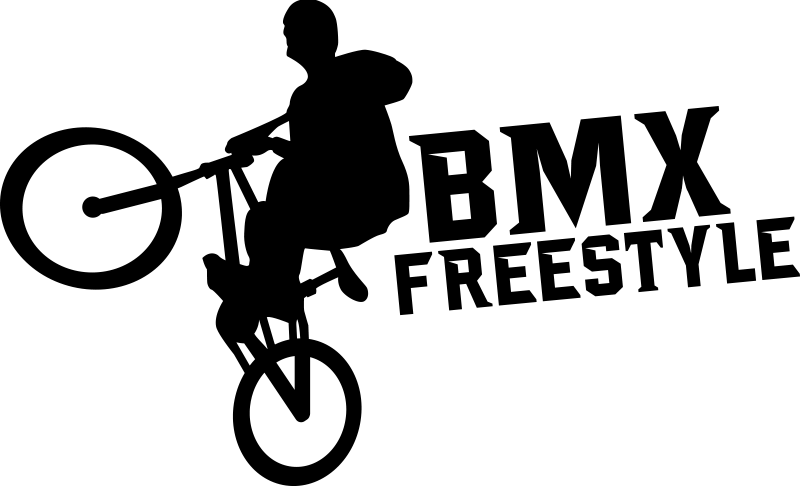 Poster krug bmx freestyle - TenStickers