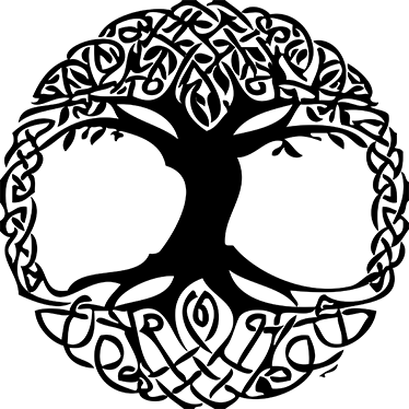 Poster drvo dekorativno celtic stablo - TenStickers