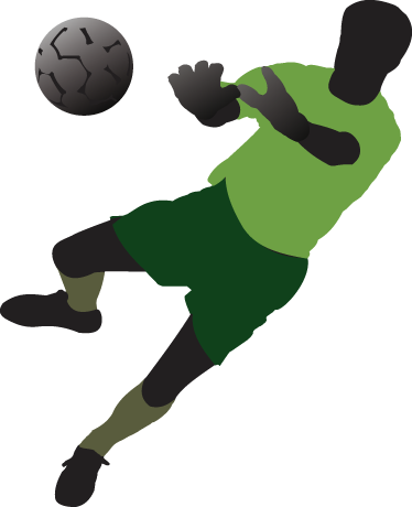 Poster fudbal za mlade golmane od vinila - TenStickers