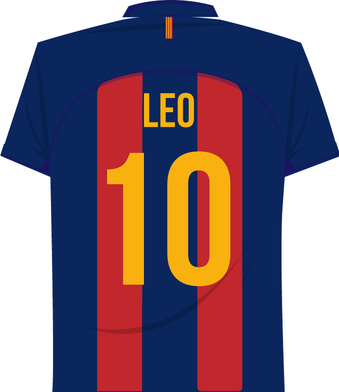 Poster fudbal messi zidna naljepnica - TenStickers
