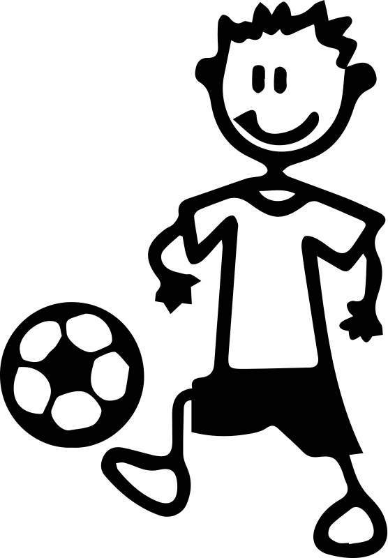 Poster fudbal igrač nogometa - TenStickers