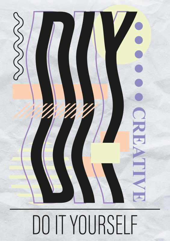 Uradi sam dizajn plakata - TenStickers