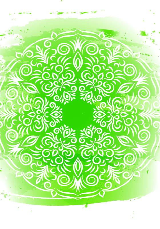 Mandala art zen zidni poster - TenStickers