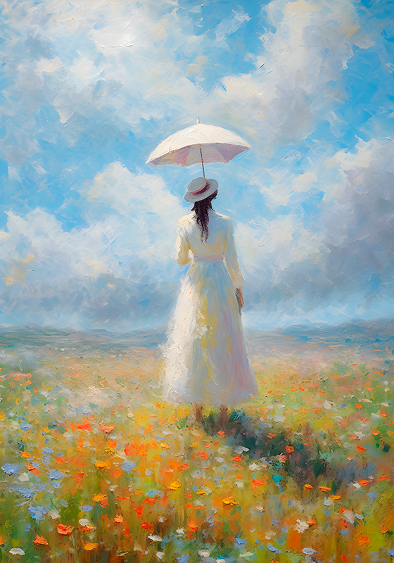 Poster umjetnost printemps impresionizam - TenStickers