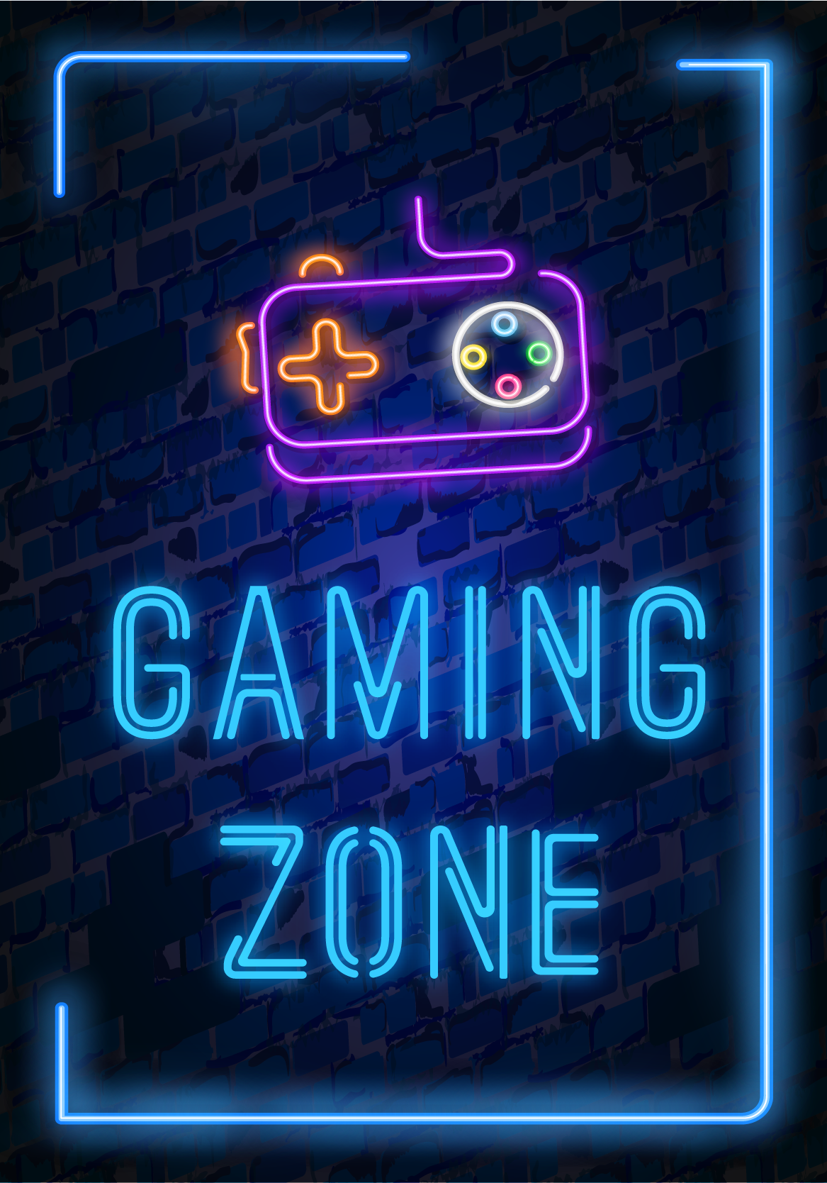 Poster video igre gaming zone - TenStickers