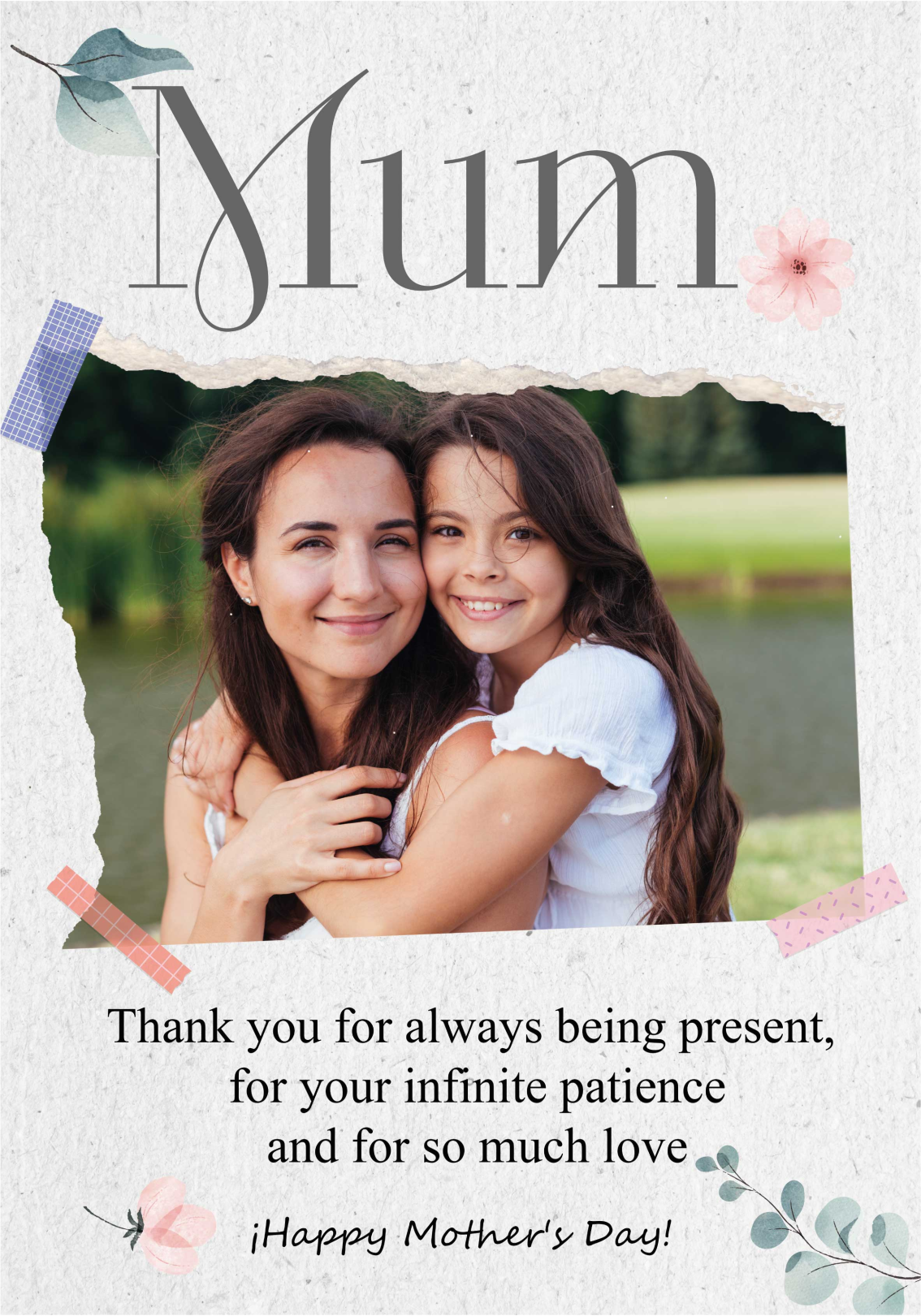 Poster dnevna soba mama - TenStickers