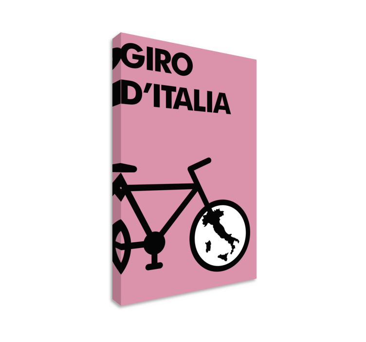 Slika na platnu sport ikona giro d'italia - TenStickers