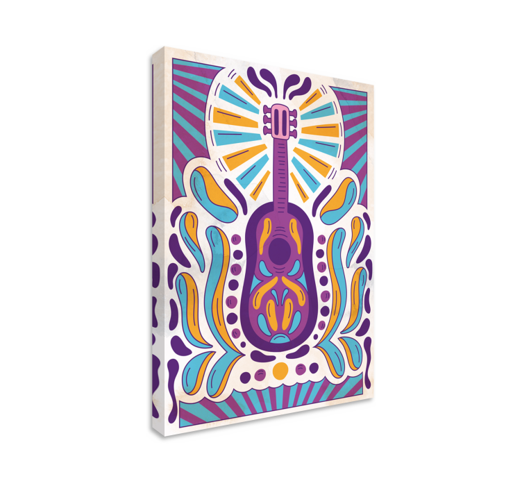 Glazbeni motivi platna umjetnost - TenStickers