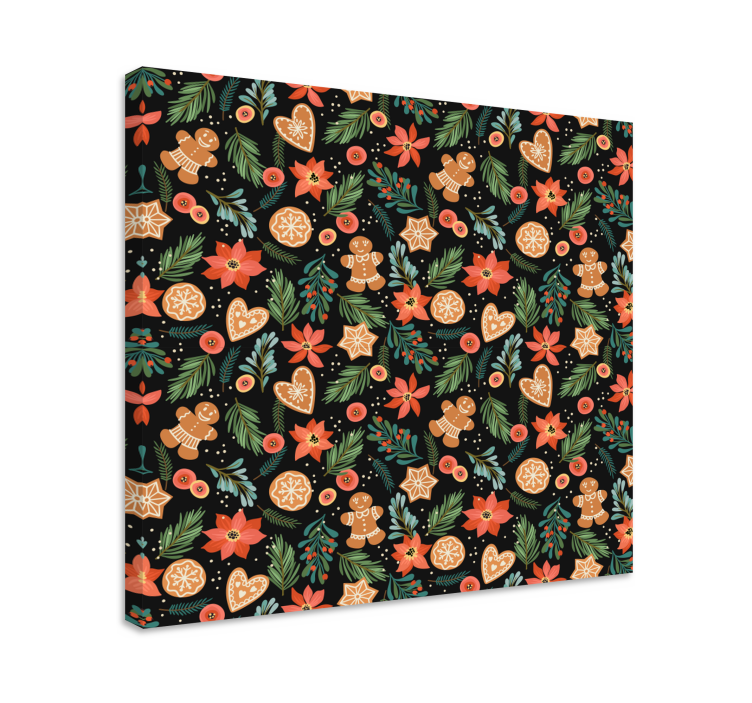 Božićne teme otisci na platnu - TenStickers