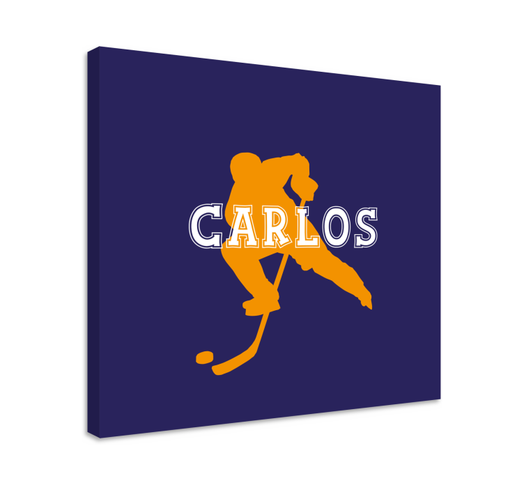 Slika na platnu sport hokejaš na ledu - TenStickers