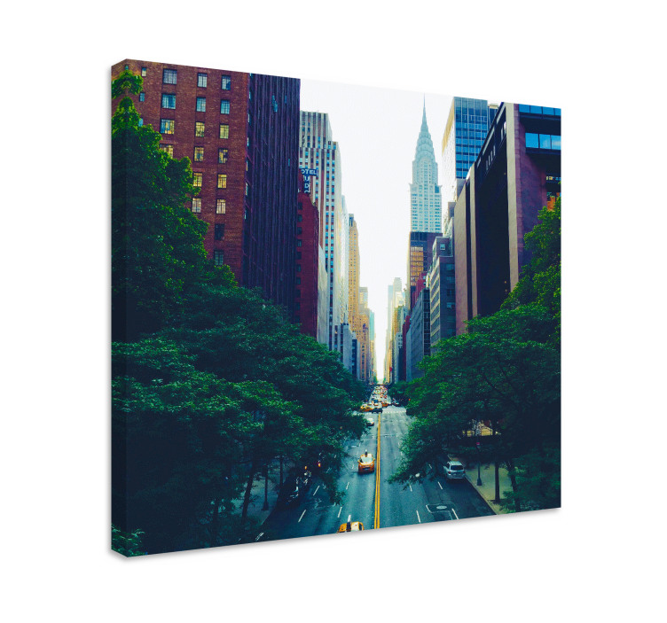 Slika na platnu gradova manhattan skyline - TenStickers
