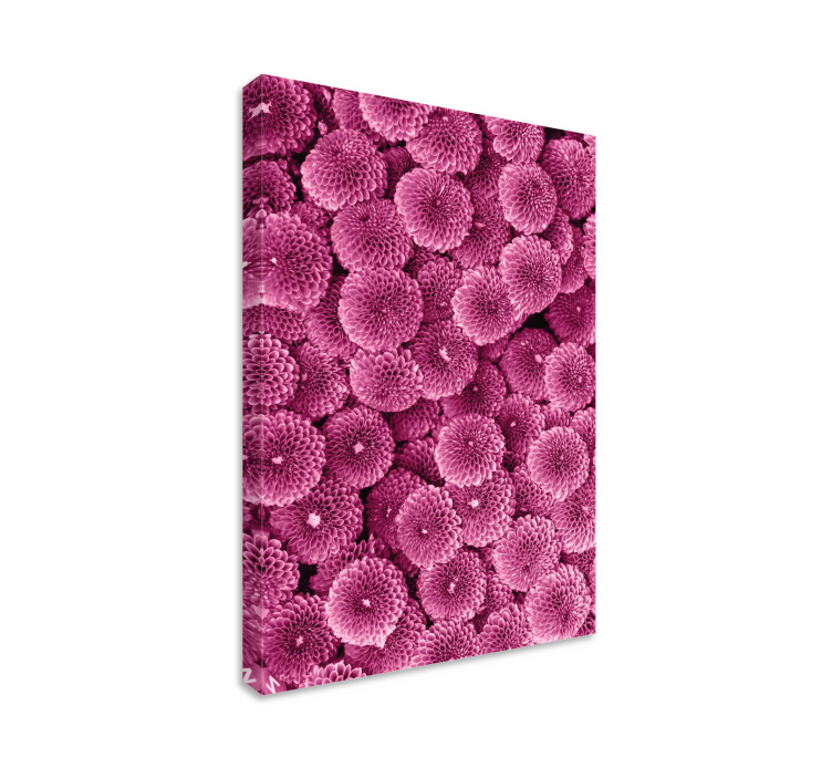 Slika na platnu cvijeće i biljke živih cvjetnih uzoraka - TenStickers