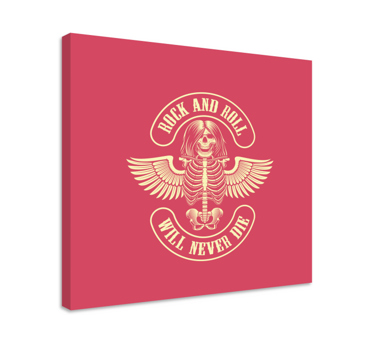 Slika na platnu berba legenda rock kostura - TenStickers