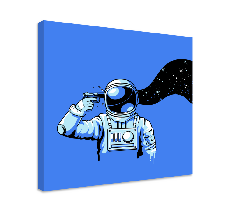 Print na platnu snimanje astronauta - TenStickers