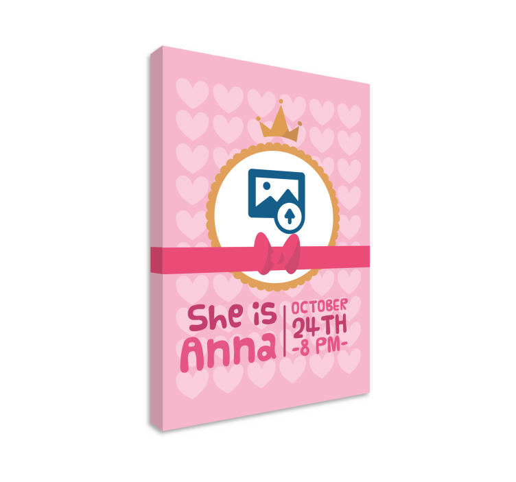 Slika na platnu vrtić za rođendansku proslavu - TenStickers