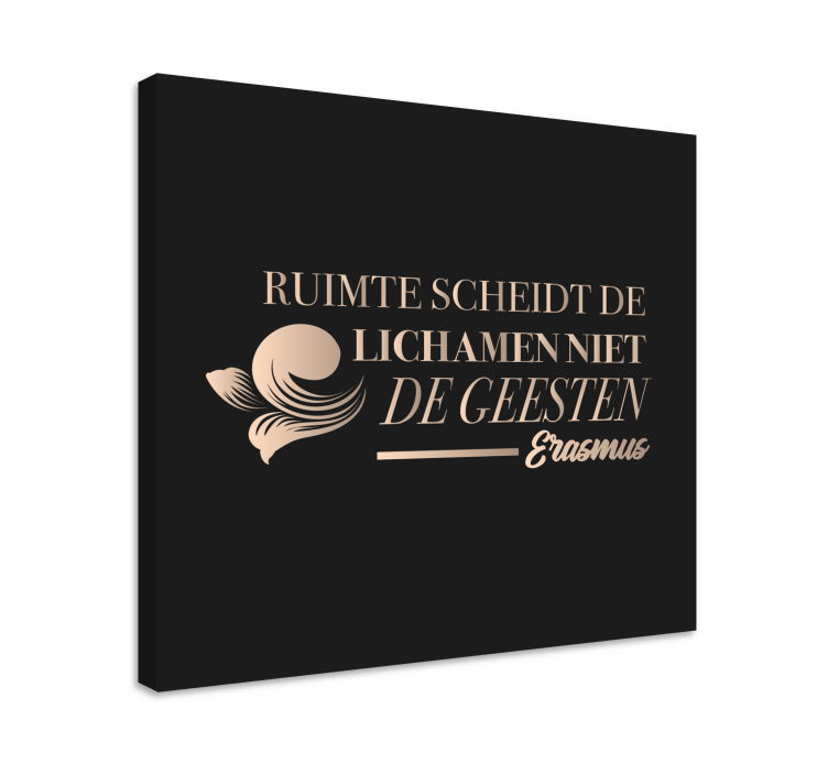 Ljudska filozofija citat platna - TenStickers