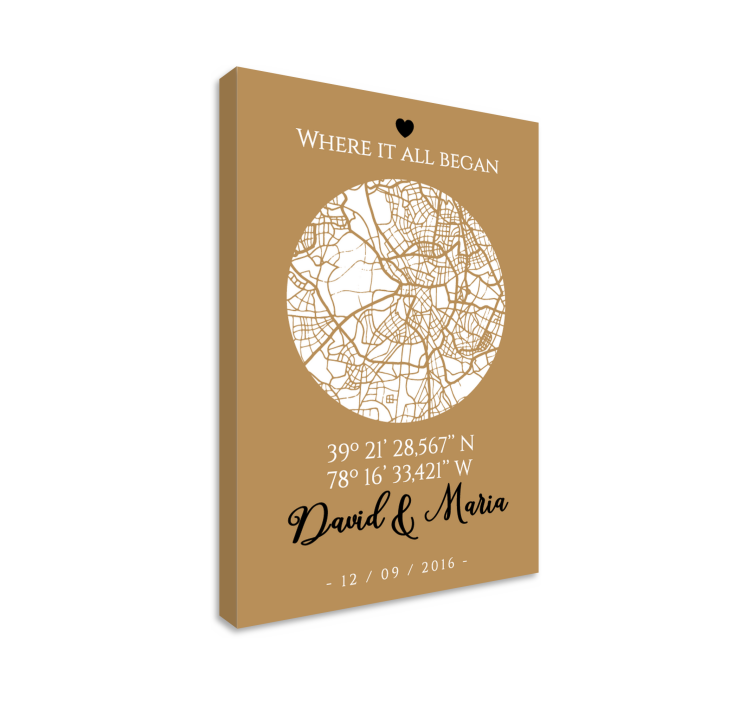 Gdje je sve počelo personalizirano platno - TenStickers