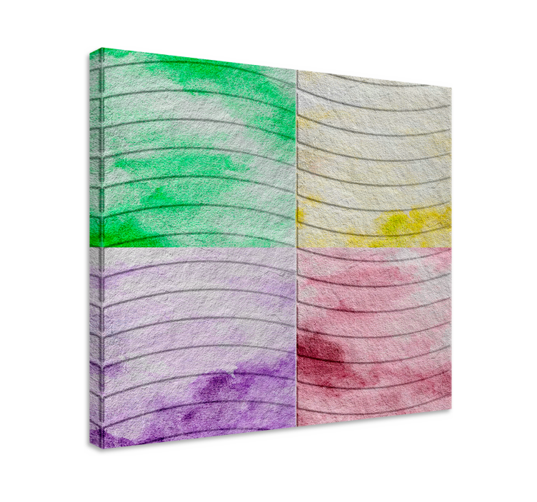 Slika na platnu dnevna soba ramblas pločice - TenStickers