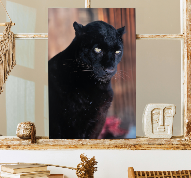 3d otisci platna koji vrebaju leoparda - TenStickers