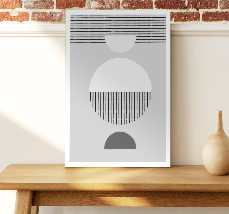 Slika na platnu blagovaonica estilo nórdico - TenStickers