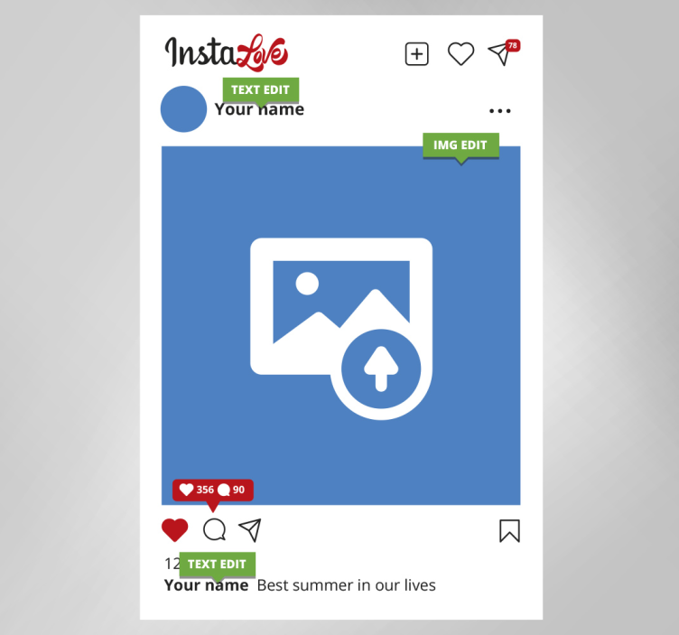 Personalizirane slike na platnu instalirati - TenStickers