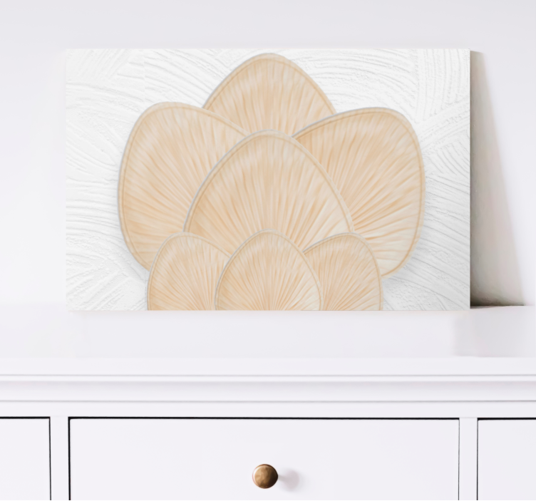 "boho" prirodni cvjetni biljni otisci na platnu - TenStickers