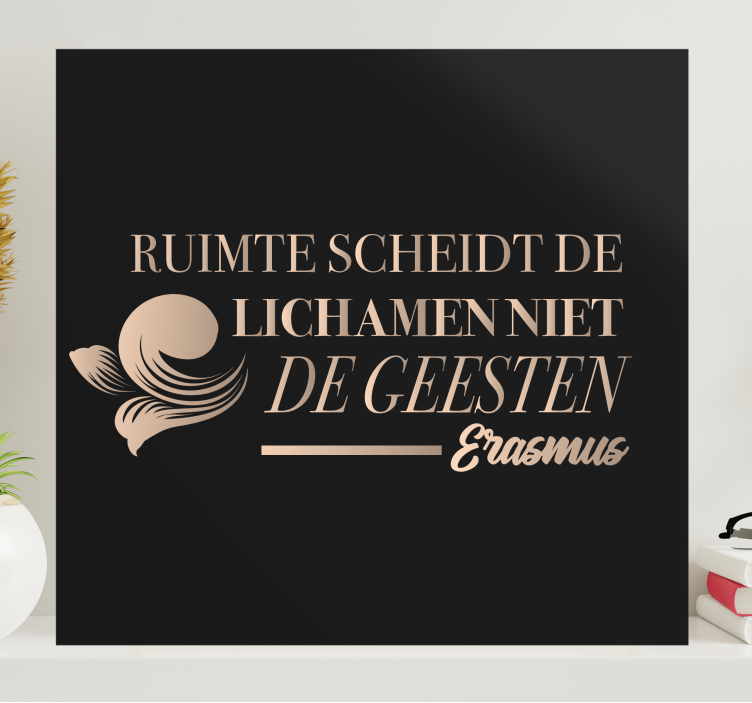 Ljudska filozofija citat platna - TenStickers