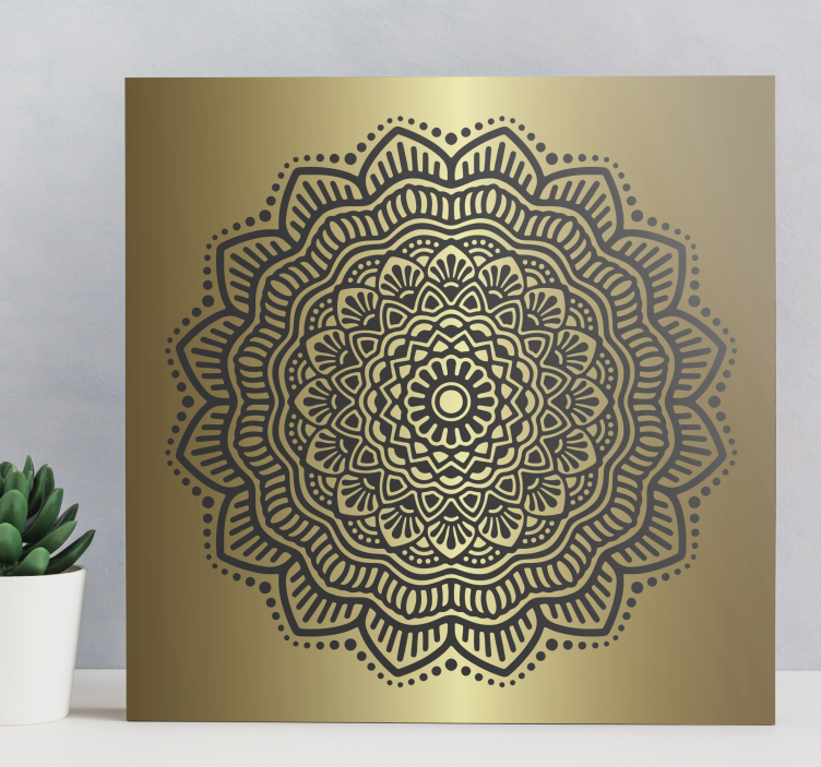 Mandala predsoblje platno umjetnost - TenStickers