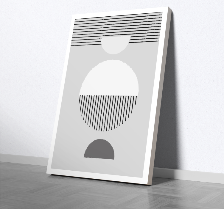 Slika na platnu blagovaonica estilo nórdico - TenStickers