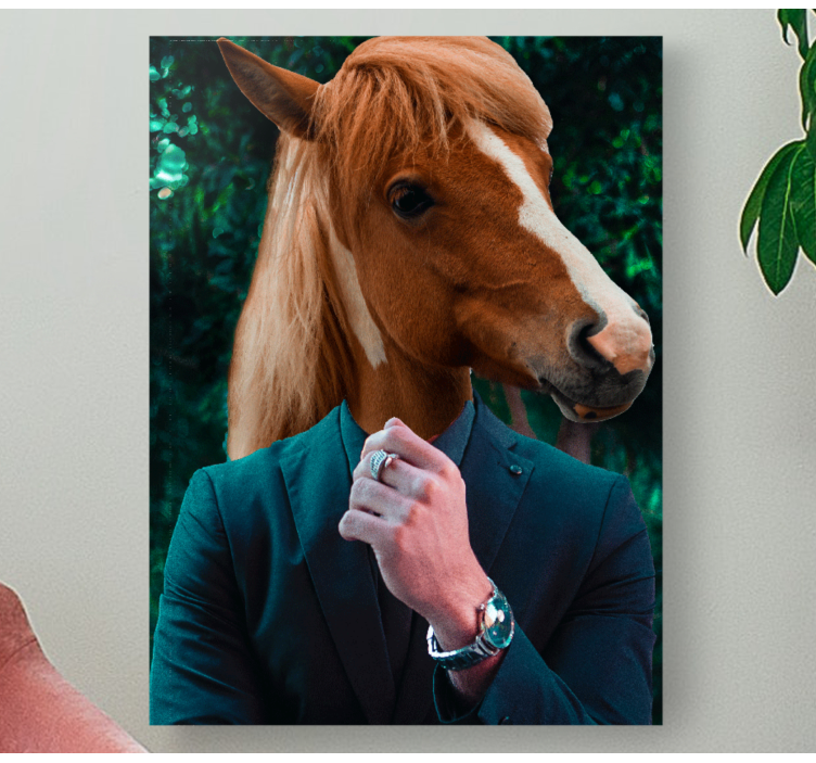 Slika na platnu konj portret konjske glave - TenStickers