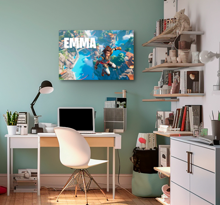 Personalizirane slike na platnu skočiti u prazninu - TenStickers