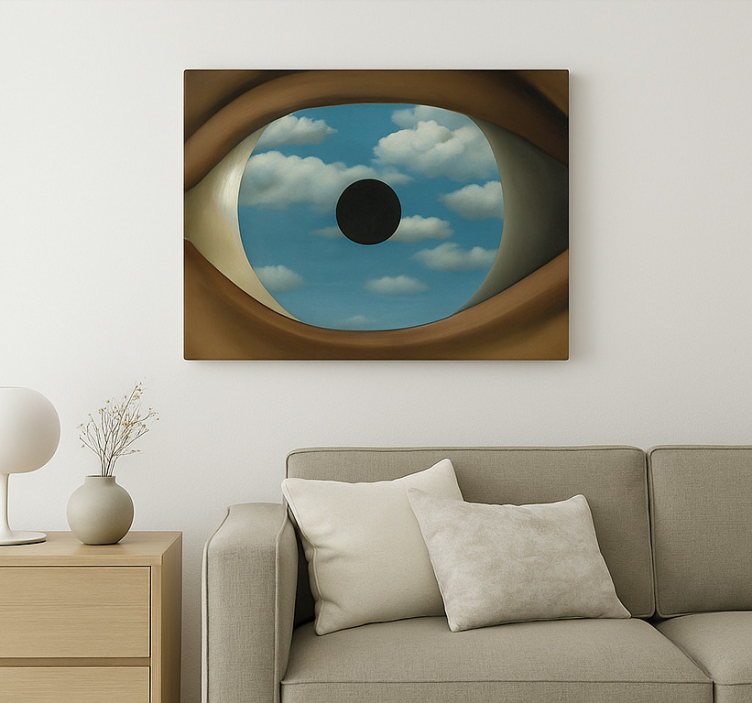 Slika na platnu umjetnost lažno ogledalo - TenStickers