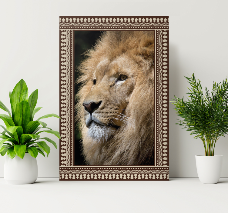 Prilagođeni foto boemski okvir personalizirano platno - TenStickers