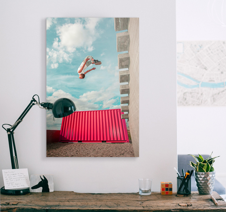 Dizajn plakata za parkour - TenStickers