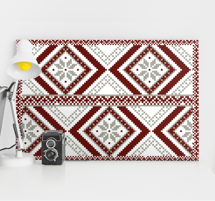 Slika na platnu moderna geometrijski dijamantni koncept - TenStickers