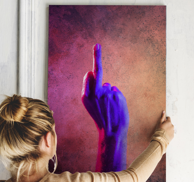 Slika na platnu seljački Živopisni geste - TenStickers