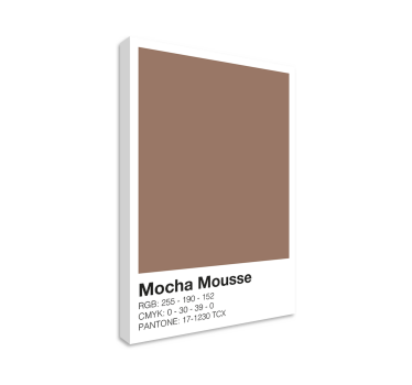 Slika na platnu moderna sastav boje mocha - TenStickers