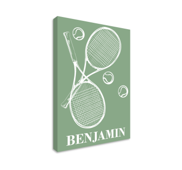 Personalizirani otisci platna za tenis - TenStickers