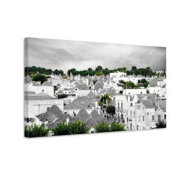 Otisci grada skyline alberobello trulli - TenStickers