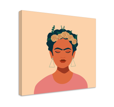 Frida khalo lik platno - TenStickers