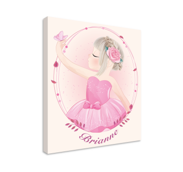 Slika na platnu djeca plesna balerina djevojčica - TenStickers