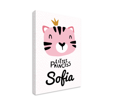 Bebe gato estilo nordico con nobre zidne slike za vrtić - TenStickers