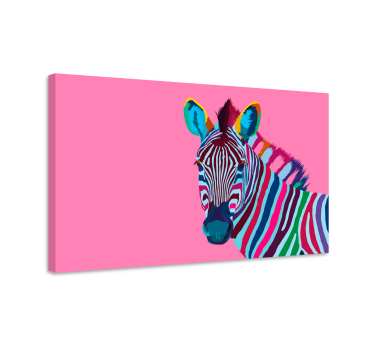 Otisci platna dugine zebre - TenStickers