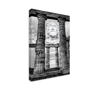 Slika na platnu gradova ruševine drevnih skulptura - TenStickers