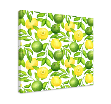Limun i limeta voće platno umjetnost - TenStickers