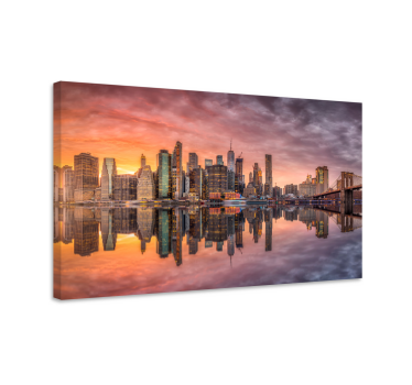 Otisci horizonta grada new yorka - TenStickers
