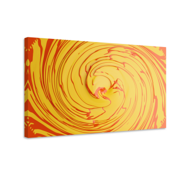 Slika na platnu sažetak vibrantno spiralno kretanje - TenStickers
