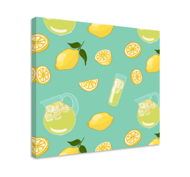 Slika na platnu voće osvježavajuća limunada - TenStickers